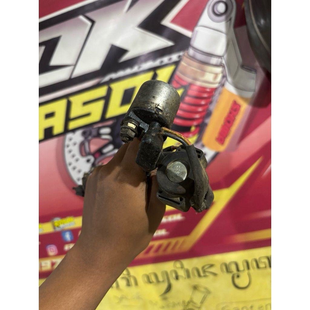 bendik bendek stater megapro tiger bekas bawaan montor ori cepotan