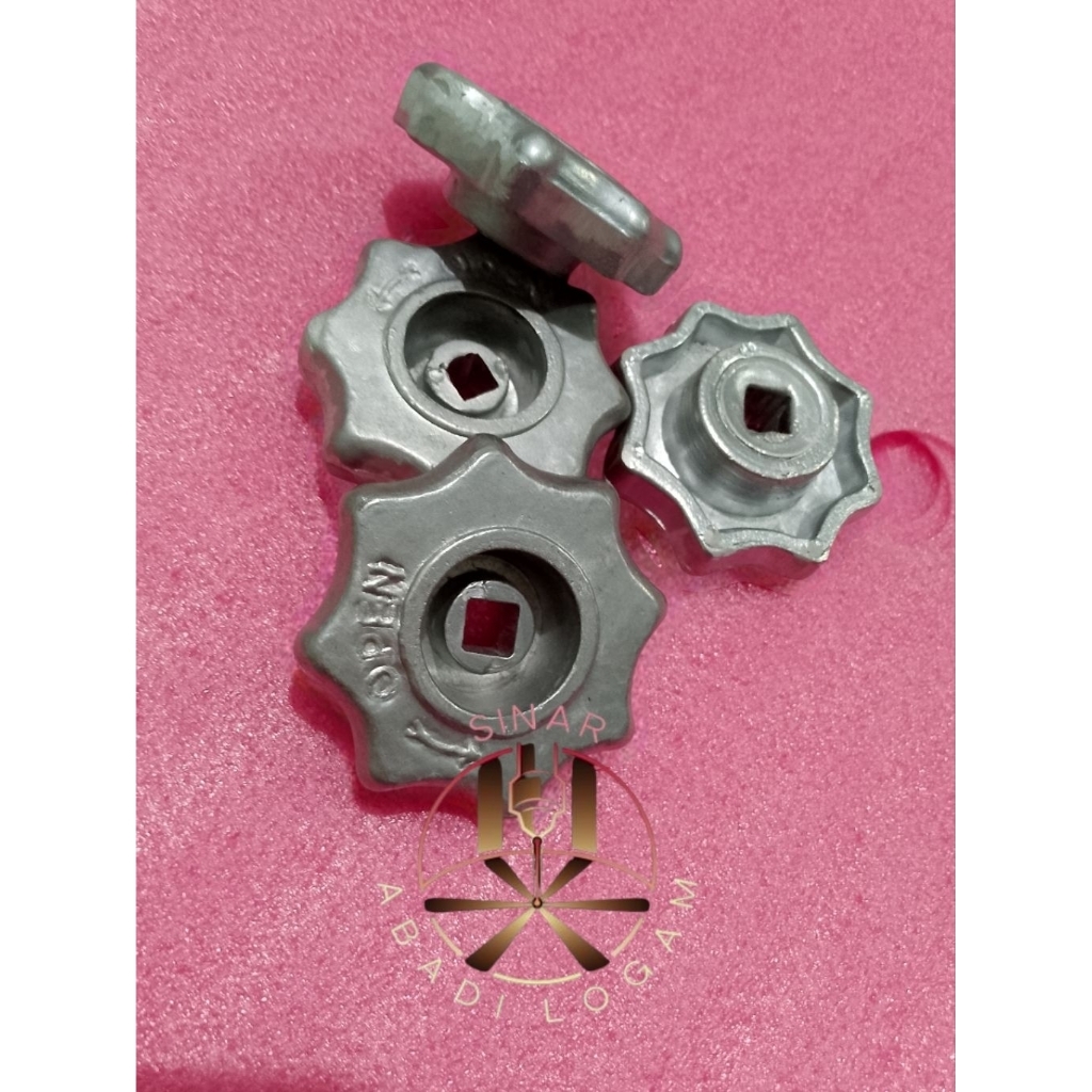 Handwil kran oksigen atau putaran kran oksigen