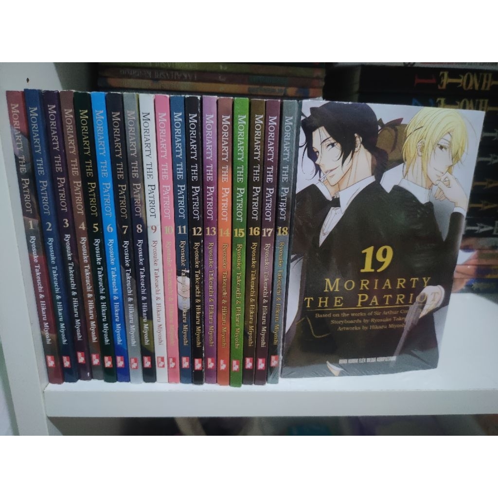 Komik Moriarty the Patriot Set 1-19