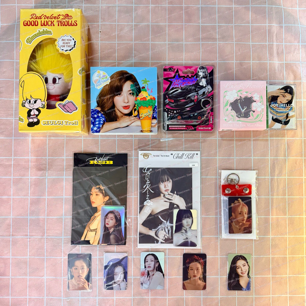 [ BACA DESC + PILIH J&T/SICEPAT ] PC PHOTOCARD ALBUM ONLY RED VELVET IRENE SEULGI JOY YERI GOOD LUCK