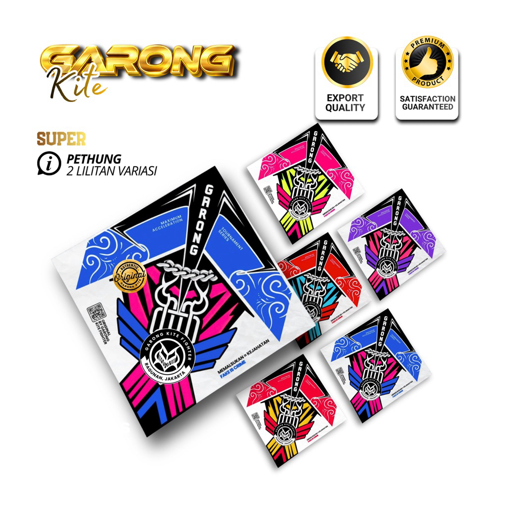 PAKET 10 PCS - LAYANGAN SUKHOI SUPER TOURNAMENT 2 LILITAN MANUVER BAMBU PETUNG ORIGINAL BY GARONG