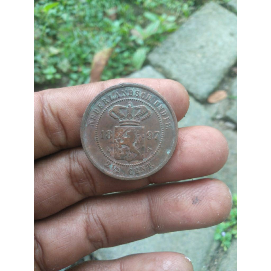 koin benggol 2.5 cent 1920