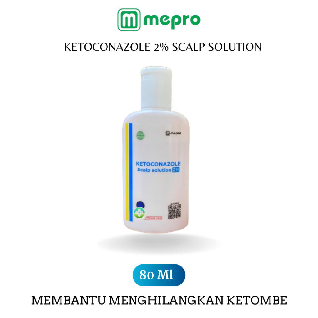 KETOCONAZOLE | SHAMPO ANTI JAMUR & KETOMBE 80ML | SCALP SHAMPO SOLUTION
