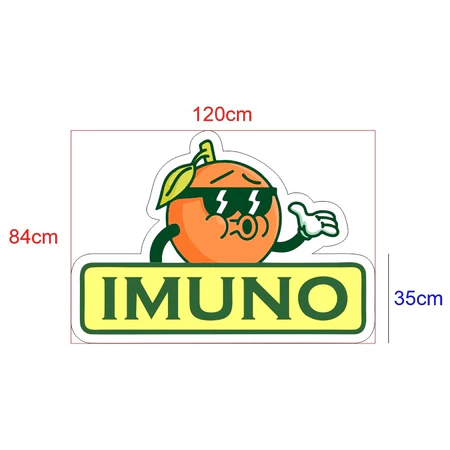 Custom Neon Box 1 sisi Dengan LED