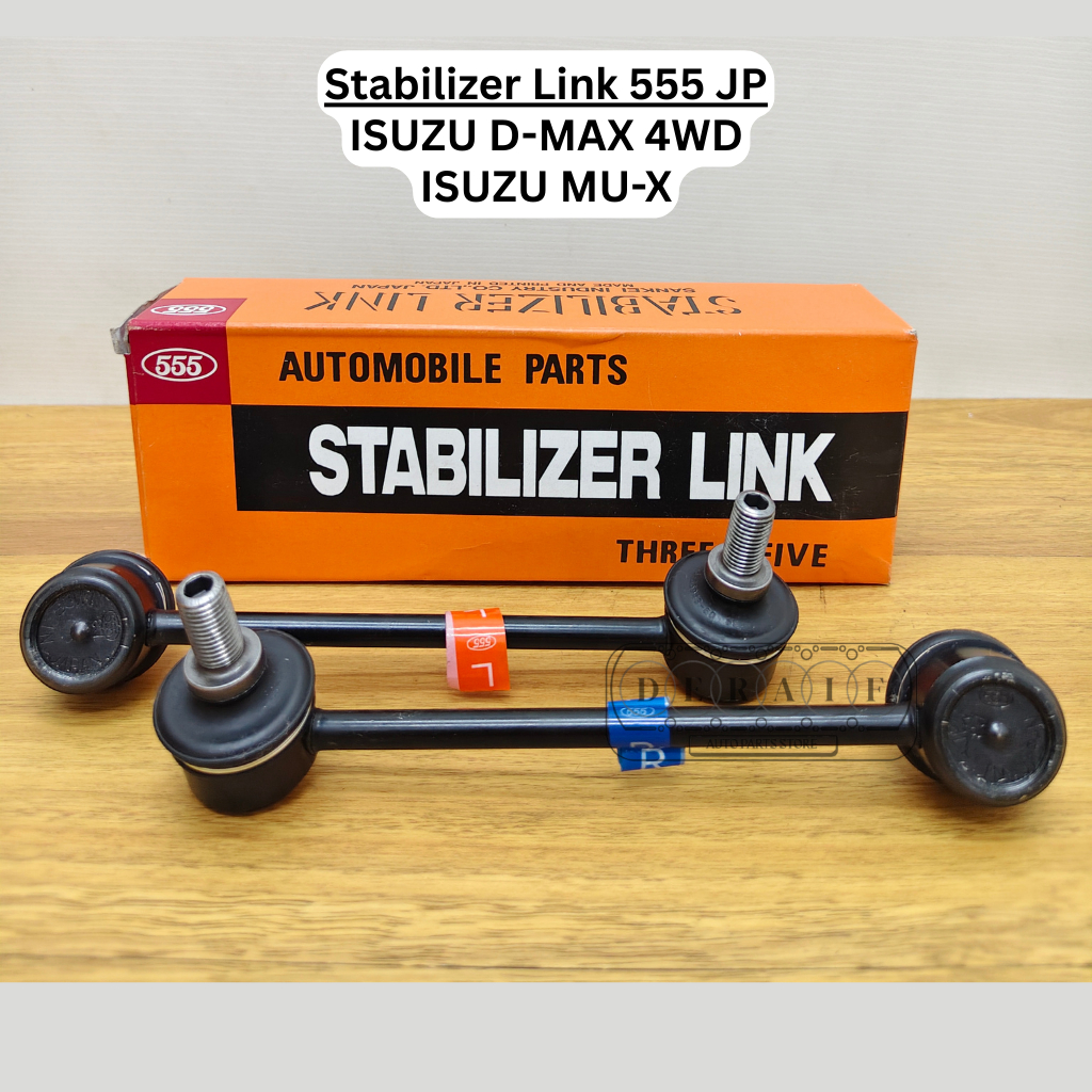 Stabilizer Link Depan 555 JAPAN Isuzu D-Max 4WD 2002-2021 | Isuzu Mu-X 2004 ke atas