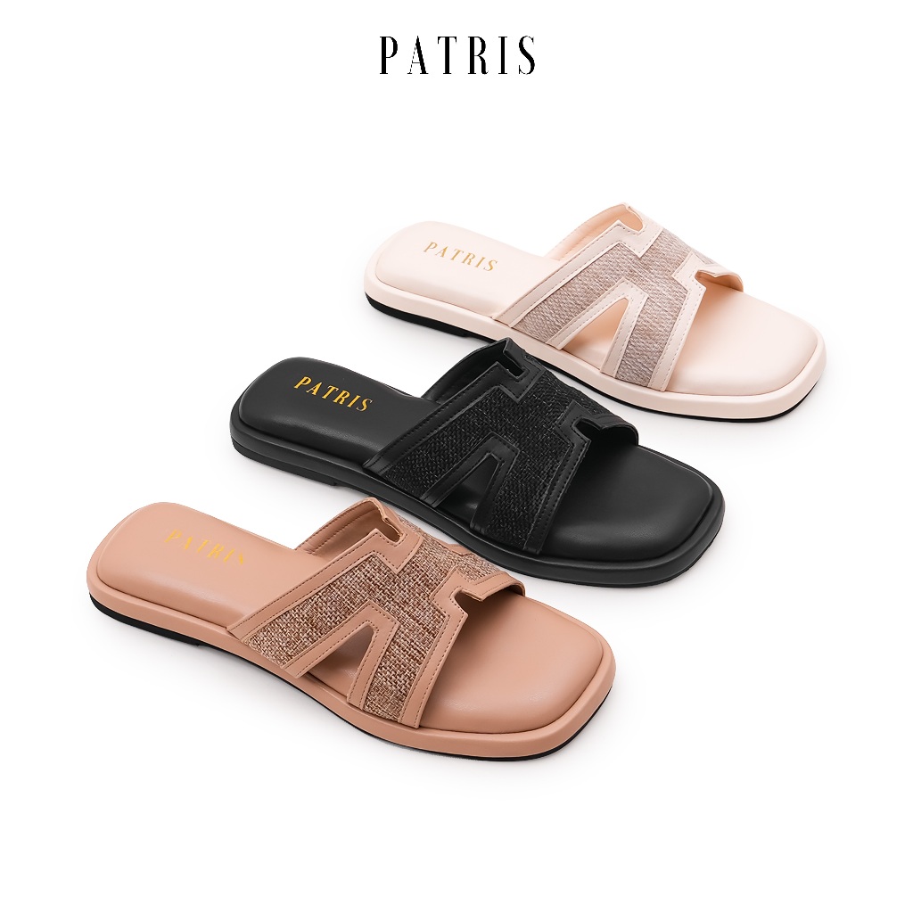 PATRIS Ava Sandal Wanita Flat / Teplek