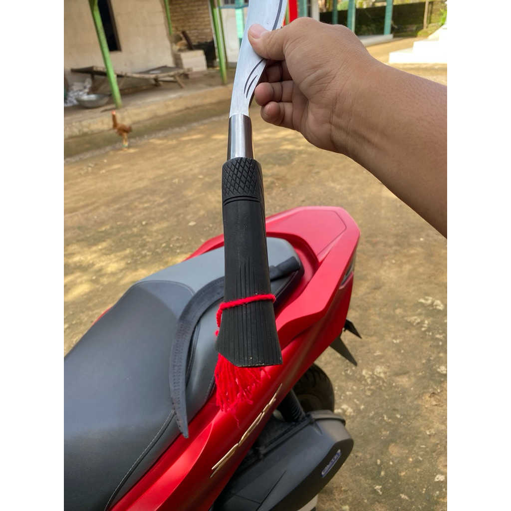 Arit Rumput Madura Ukuran 55cm Lengkap Sarung Kerajinan Tangan