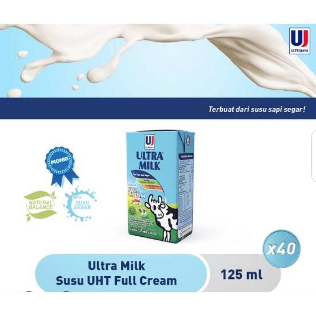 ULTRA MILK FULL CREAM 125 ML