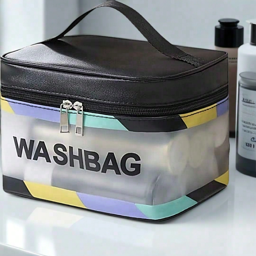TAS CLUTH MAKE UP WATERPROOF TRAVEL BAG ORGANIZER
