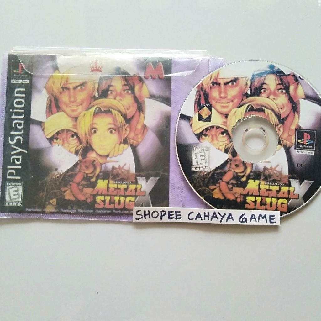 kaset ps1 kopab metal slug X
