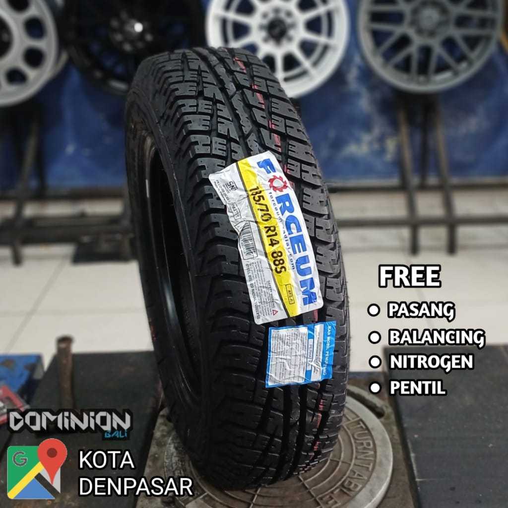 BAN MOBIL TUBLES RING 14 UKURAN 185/70/R14 MERK FORCEUM ATZ-R COCOK UNTUK MUATAN BAHAN BERKWALITAS