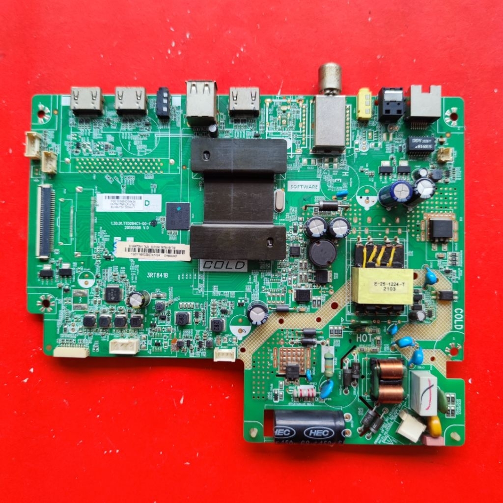 mb mobo mainboard module mesin tv Panasonic TH-32HS500G TH32HS500G soket besar