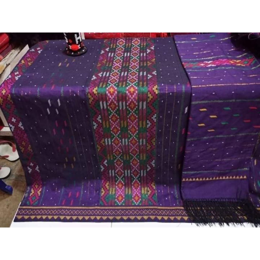 Songket Sipirok Bahan Tenun Tangan