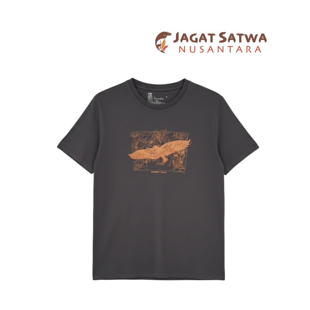 Dagadu - Kaos Dewasa Charcoal Elang Bondol