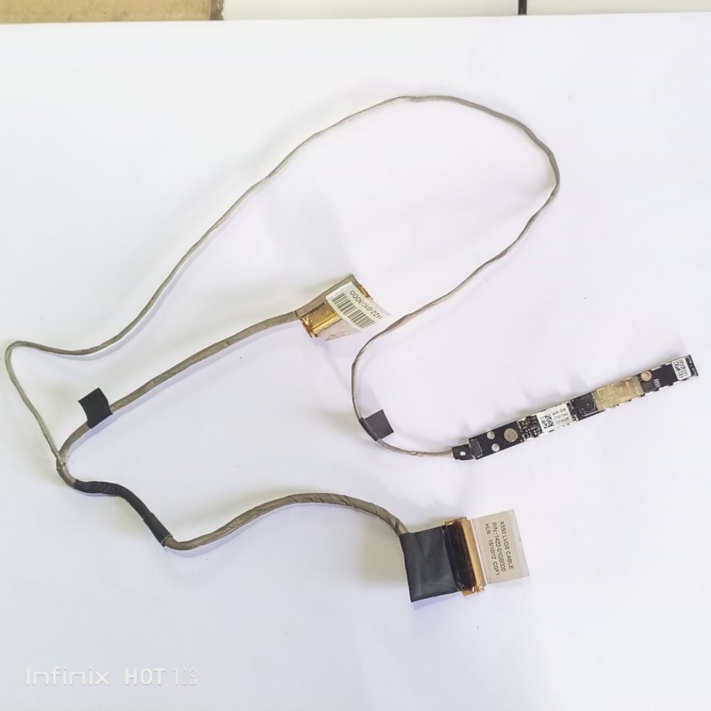 Kabel fleksibel lcd flexible led lvds 40pin asus x550z series asus x550ze x550d x550jk f55dp k55dp c