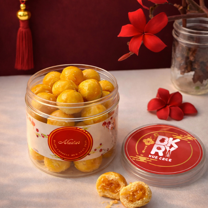 Hoki Cookies Special Imlek  -- Premium Taste –  Kue Kering Enak & Lengkap – Nastar, Palm Cheese, Sag