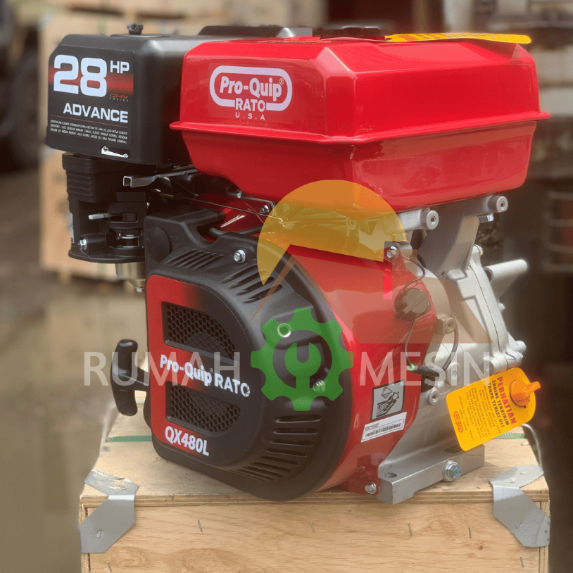 Mesin Penggerak Bensin Engine Proquip QX 480 L 28HP/ QX 590 33 HP Engine Proquip Putaran Cepat Putar