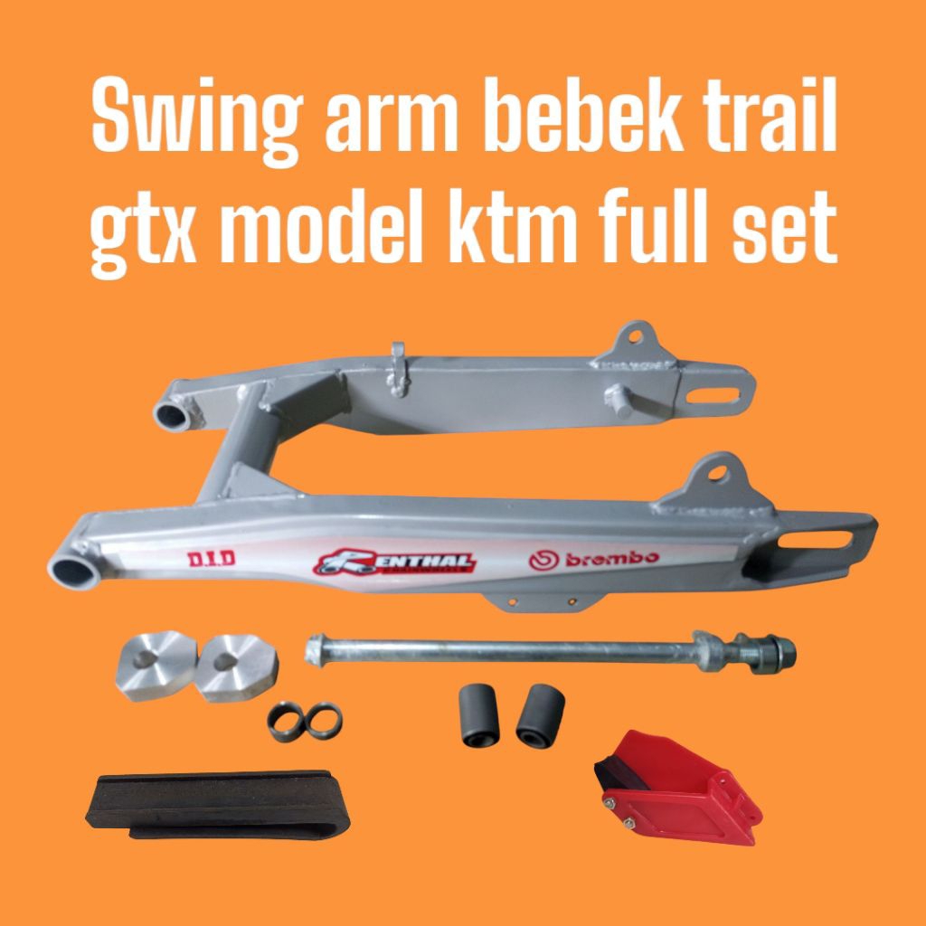 swing arm replika ktm bebek trail fullset 55cm blade revo supra karisma c70 smash shogun all bebek c
