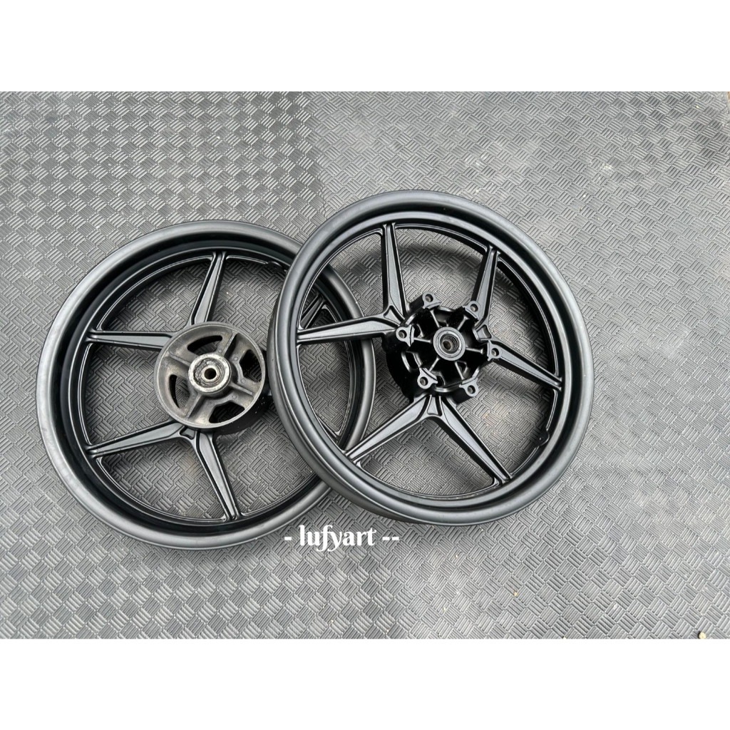Velg Tapak Lebar AXIO Full Set Depan Belakang  PNP ke Vixion NVA/NVL, CB150R Old, Megapro New, verza
