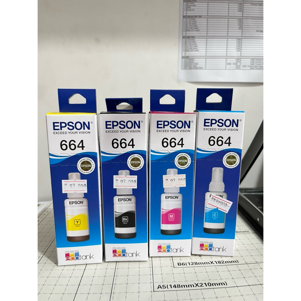Tinta Epson Ori 664