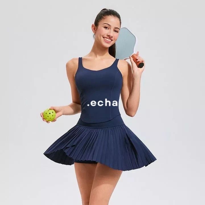 TERRA SKORT (Ada Short + Kantong) | Rok Celana Bawahan Padel Tennis Golf Wanita | Bawahan Olahraga |