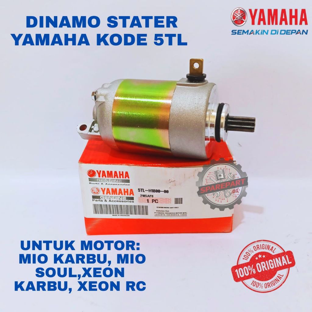 DINAMO STATER ORIGINAL YAMAHA KODE 5TL MIO, DINAMO STATER MIO KARBU MIO KARBU, DINAMO STATER MIO SOU