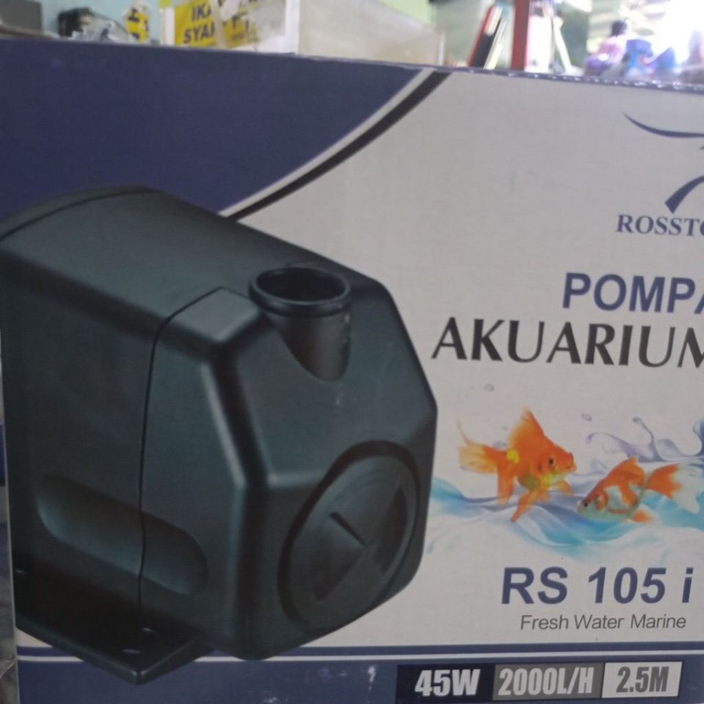 Pompa Kolam Ikan Rosston RS-105 i