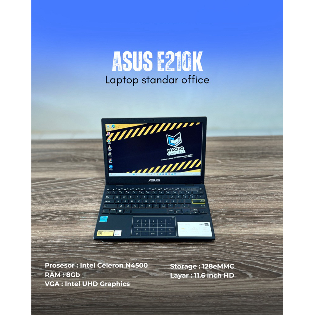 Asus E210K Intel Celeron N4500