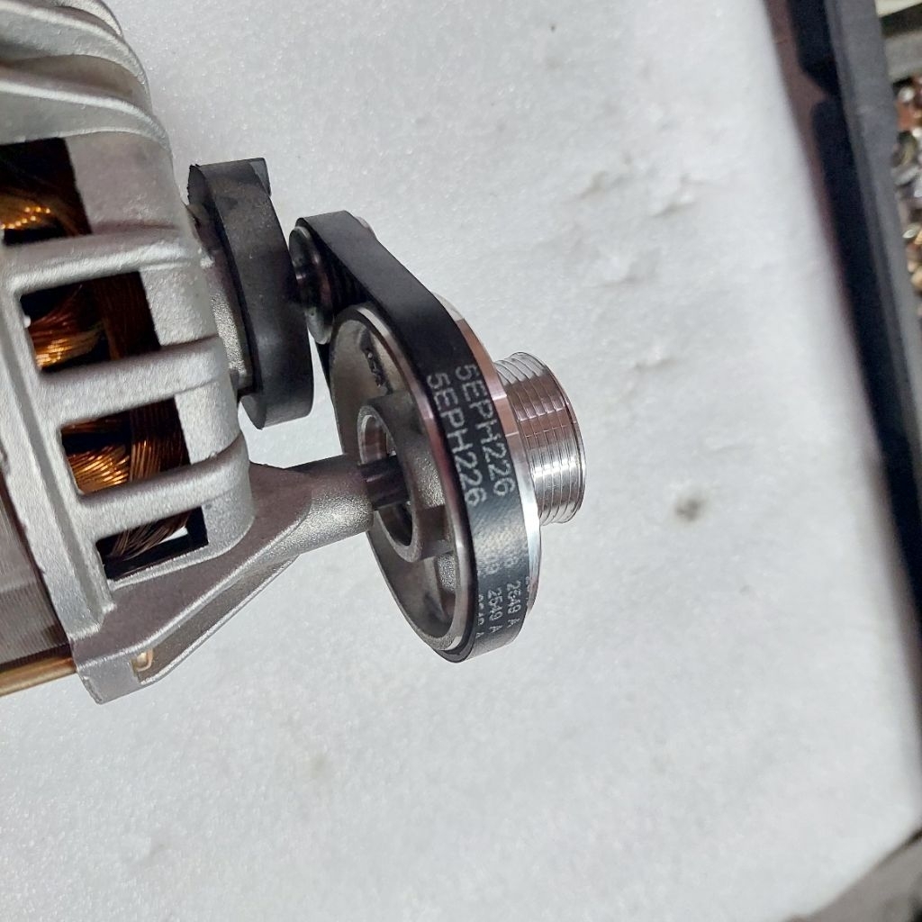 V-Belt Karet Penghubung Dinamo Blower Pengering, Kompatibel dengan Mesin Pengering Beko Tipe DA8012G