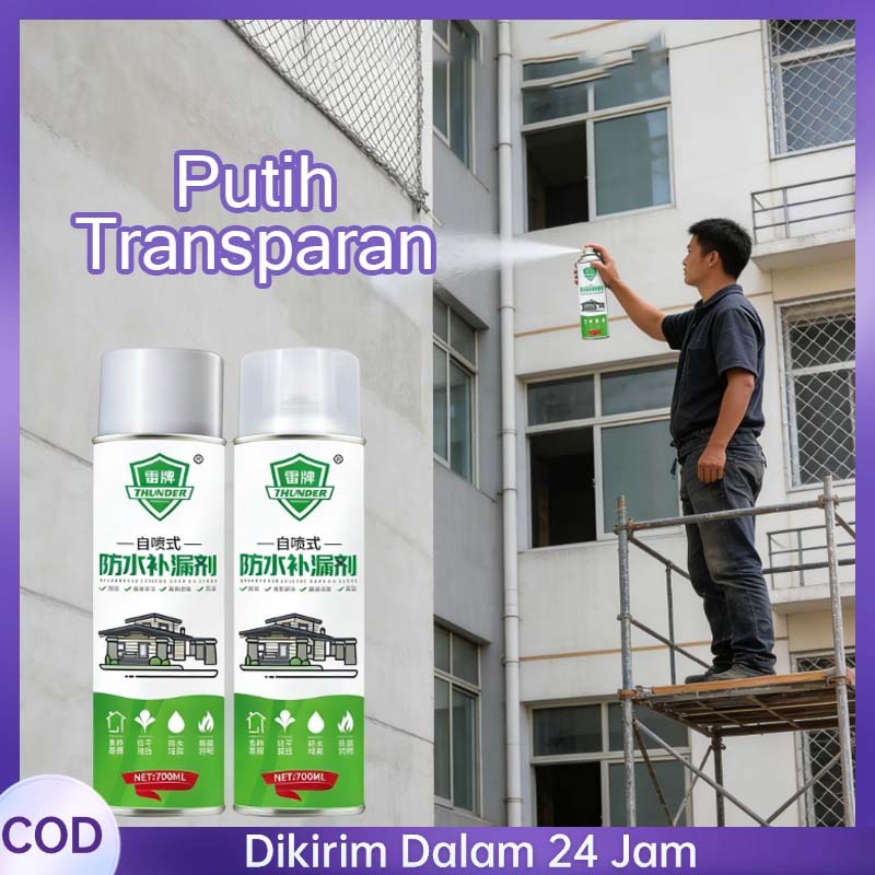 700ml Semprotan Anti Bocor Waterproof Universal Semprotan Anti Bocor Atap Kekuatan Tarik Semprotan A