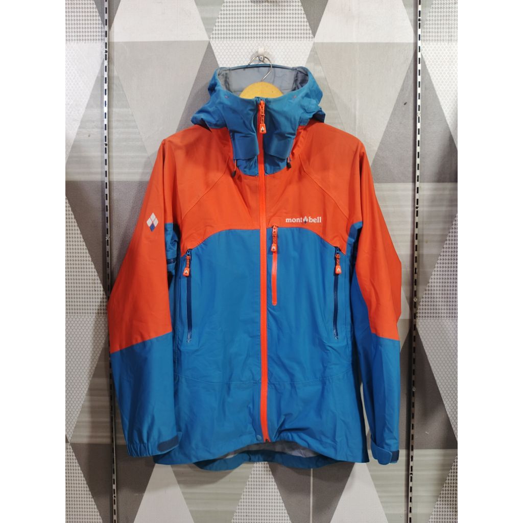 JAKET MONTBELL COSMIC SNOWBOARD 3 LAYERHIGH WATERPROOF HOODED GORPCORE