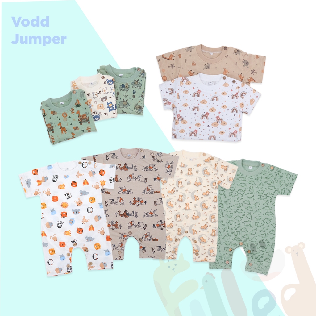 JUMPER BAYI / ROMPER BAYI / PLAYSUIT BABY / VODD JUMPER FILLED BABY