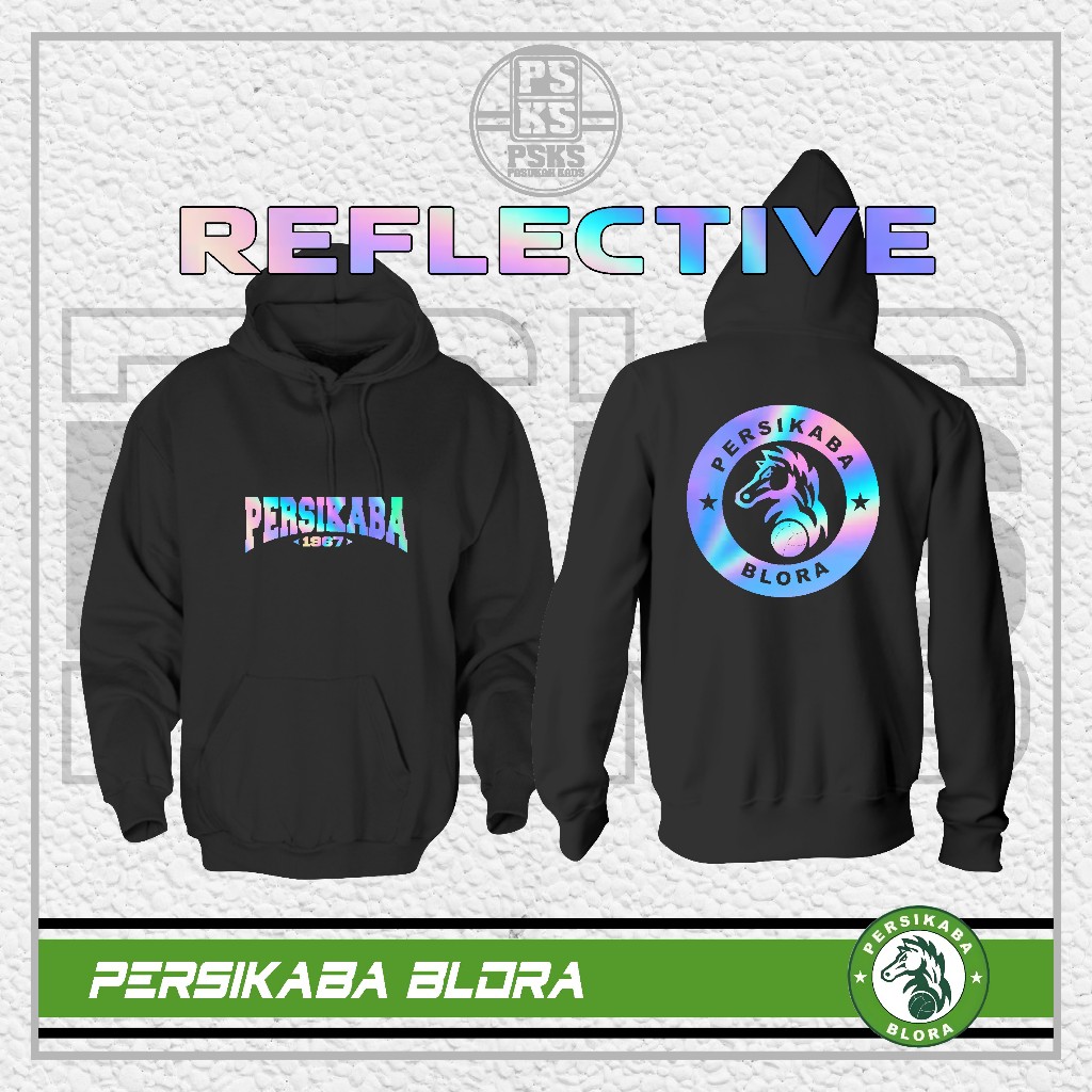 Hoodie Jaket PPERSIKABA BLORA 1967 Reflektif || Jaket Supporter | Hooligans