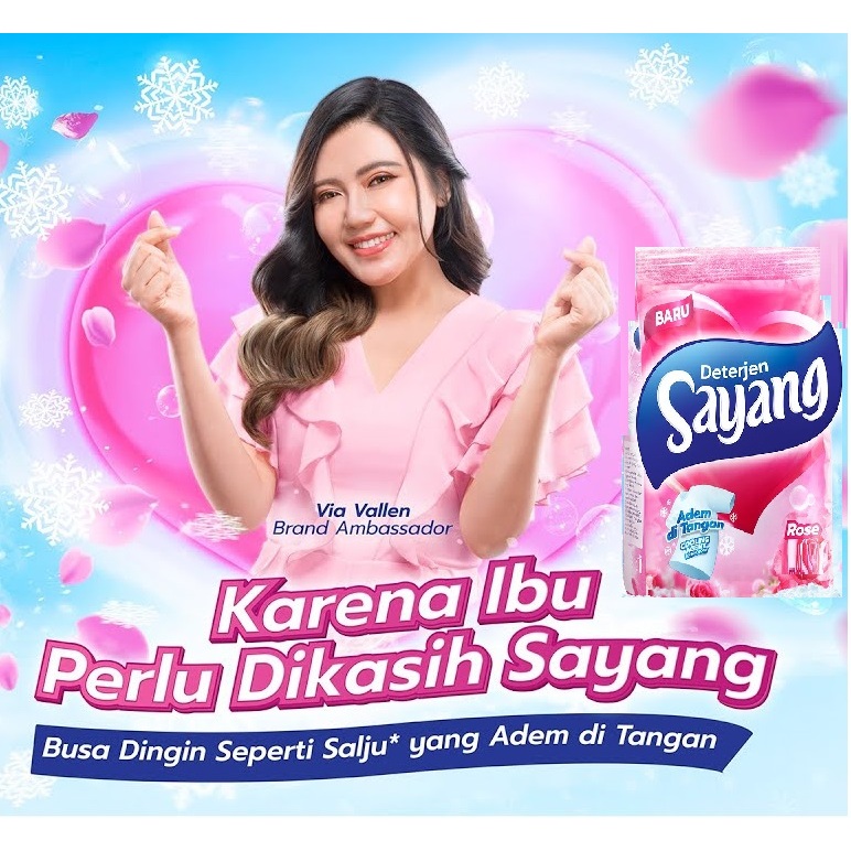 Sayang Deterjen Bubuk Detergen Rose Lavender Hijab Fresh Cair Detergent Liquid Botol