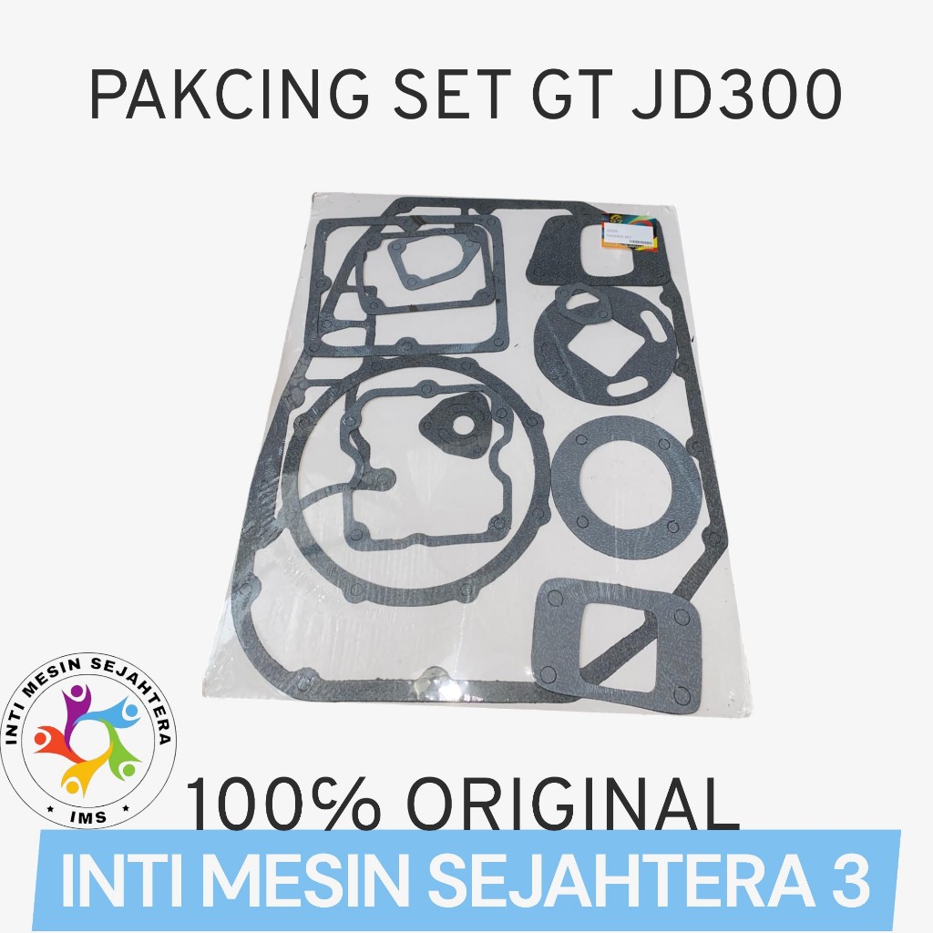 Packing Set GT JD300 / Gasket Kit Lengkap Mesin Diesel JD 300 / Paking Set Mesin Diesel JD-300