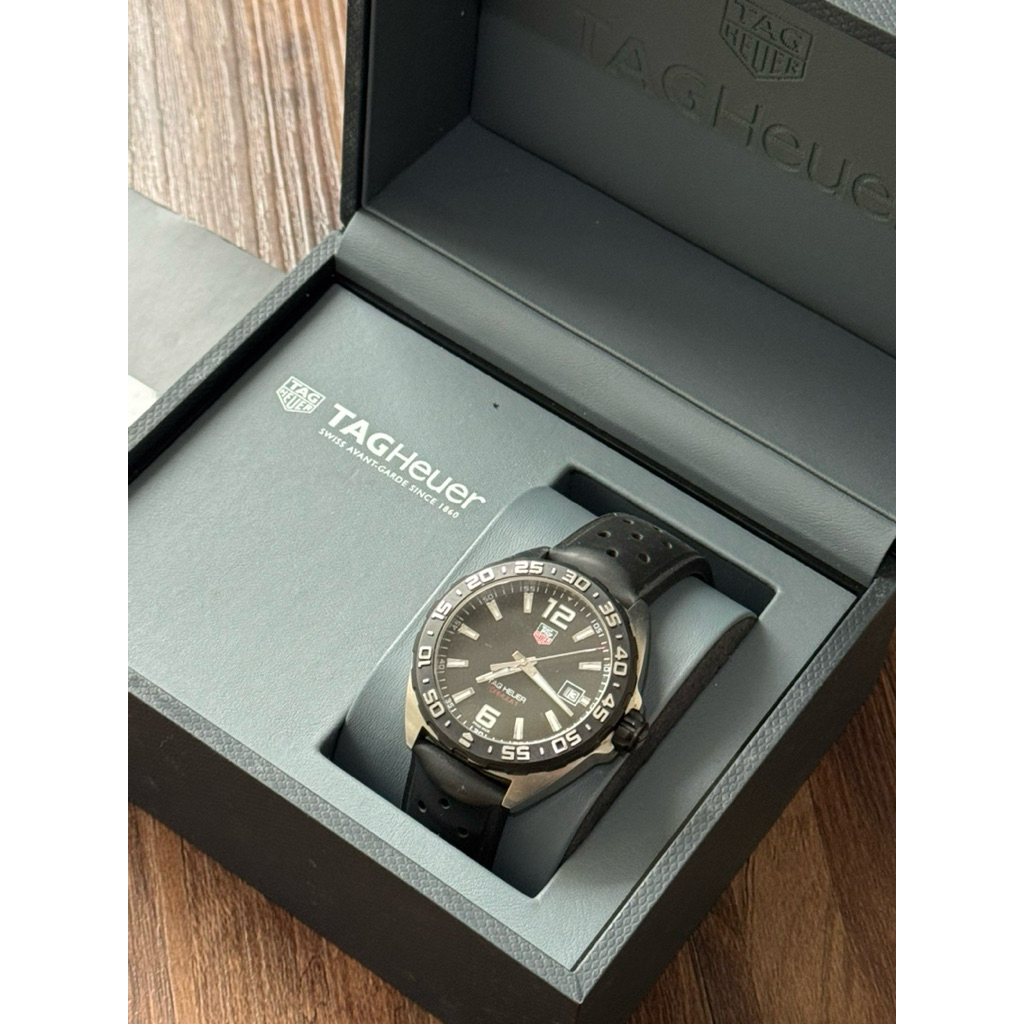 Jam Tag Heuer Formula 1 Quartz WAZ1110 Black Rubber