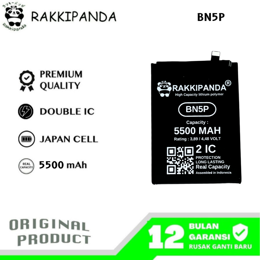 RakkiPanda - BN5P Redmi Note 13 Batre Batrai Baterai