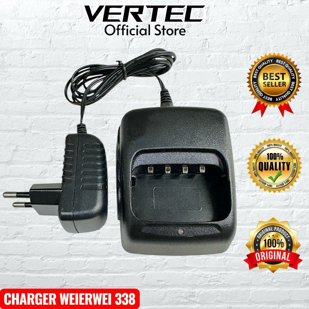 Charger HT Weierwei VEV 338 Compatible Bearcom BC136 Toriphone TP-338 ICOM IC-V87 Firstcom FC05 FC25