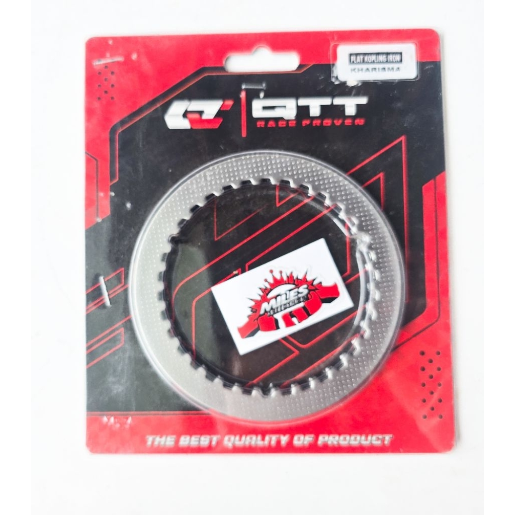 QTT Plat Kopling Iron Karisma SupraX Sonic 125 Nova Dash CLP25 Pelat Besi