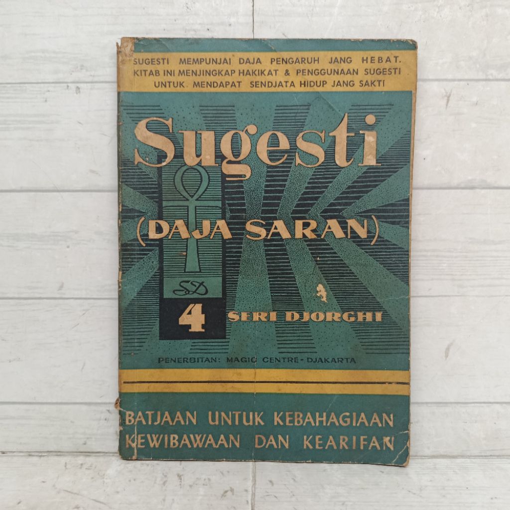 Buku Sugesti Daja Saran Seri Djorghi 4 softcover