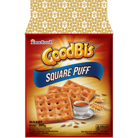 INAFOOD GOODBIS SQUARE PUFF 380GR 8997028380165
