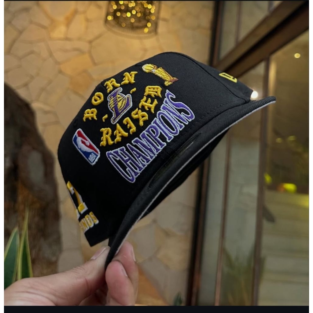 New era Born x raised champion NBA MLB