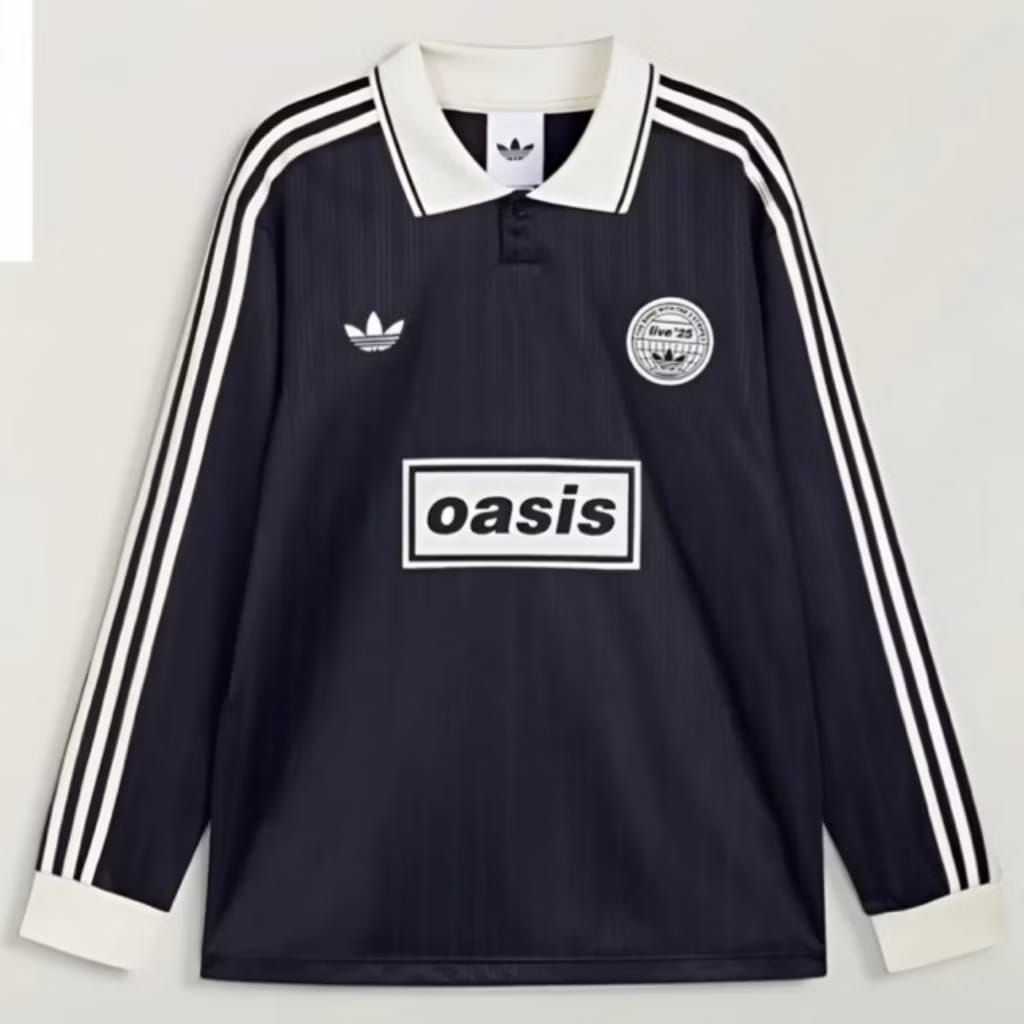 Jersey LongSleeve Adidas x Oasis Tour Jacquard Terbaru