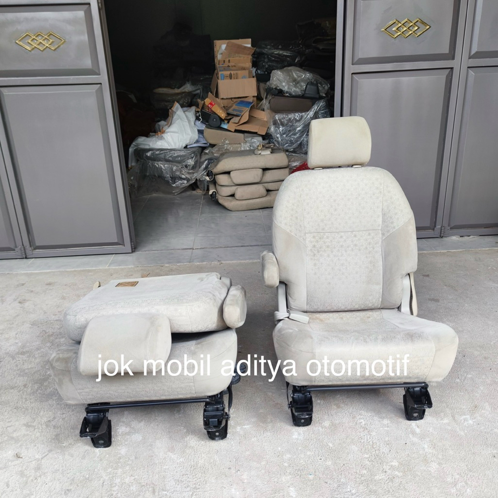 jok tengah captain seat fortuner maupun innova original