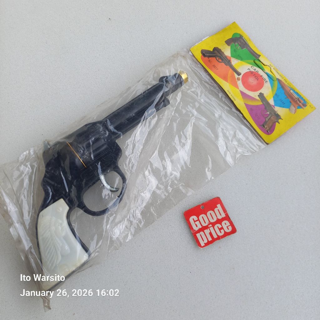 Mainan anak jadul vintage tembakan doblis