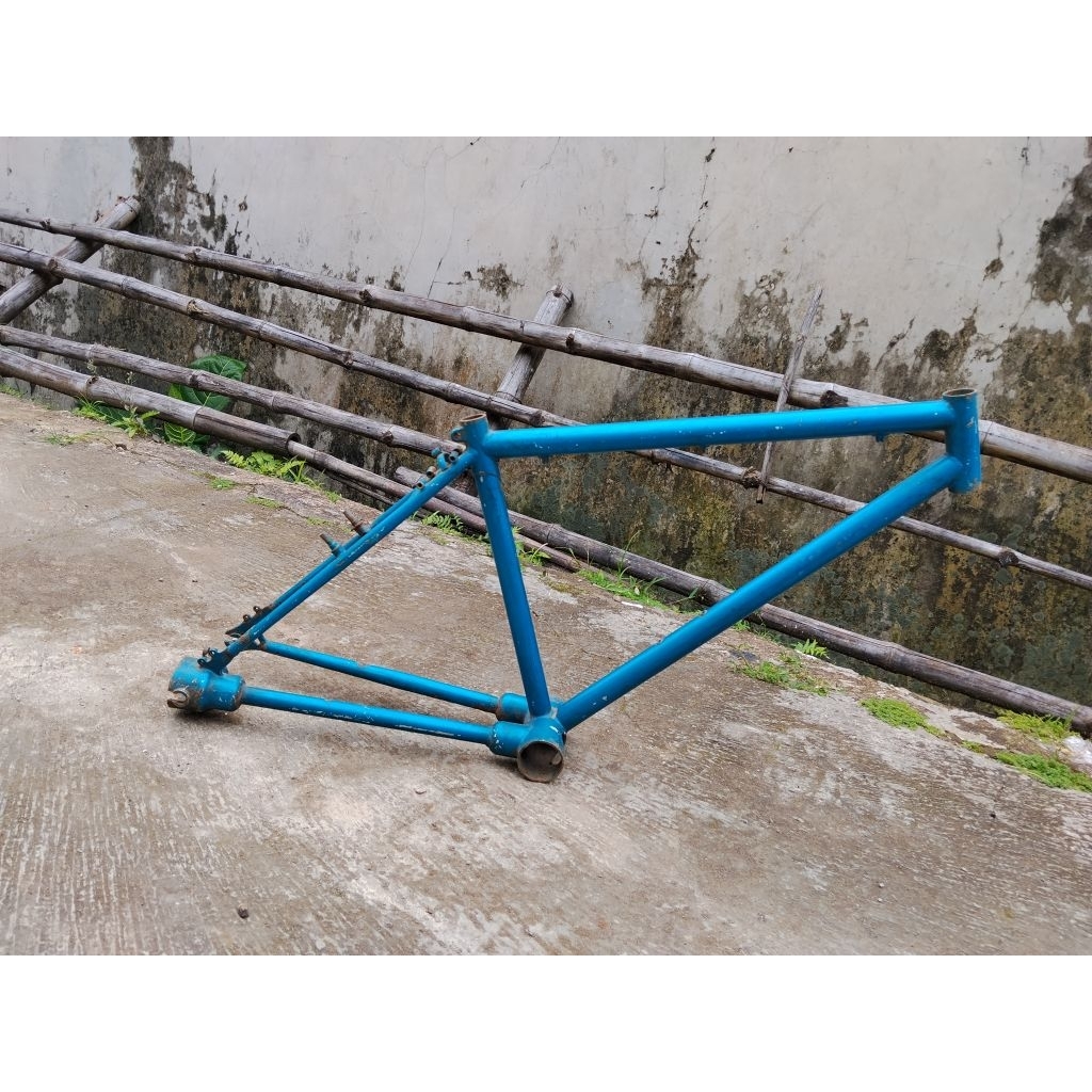 SEPEDA MTB 26 ANTIK GARDAN MERK WALENS MADE IN TAIWAN FRAME ONLY  TANPA RANTAI NON CHAIN MURAH SAJA 