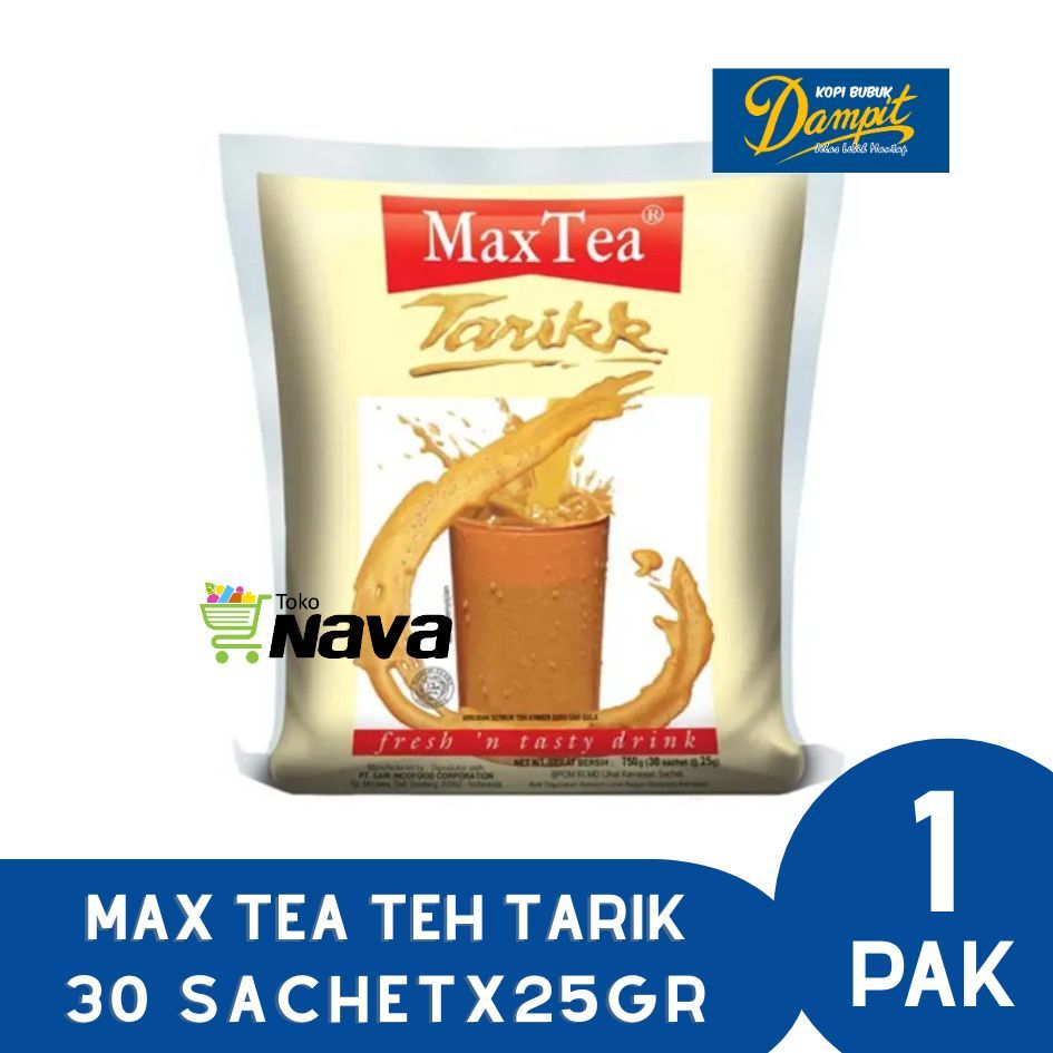 MAX TEA TARIK S30 / MAX TEA TARIK 30x25gr SACHET / MAX TEA TARIK / MAX TEA