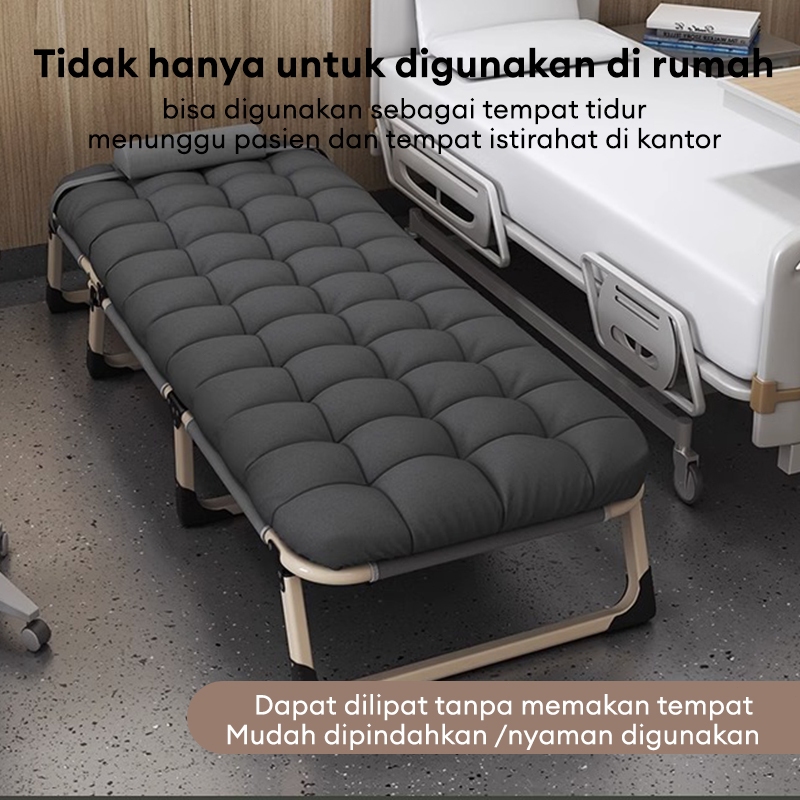 Kursi Malas Kursi Lipat Tempat Tidur Lipat Kursi Santai Ranjang Lipat Folding Bed Kursi Malas Lipat