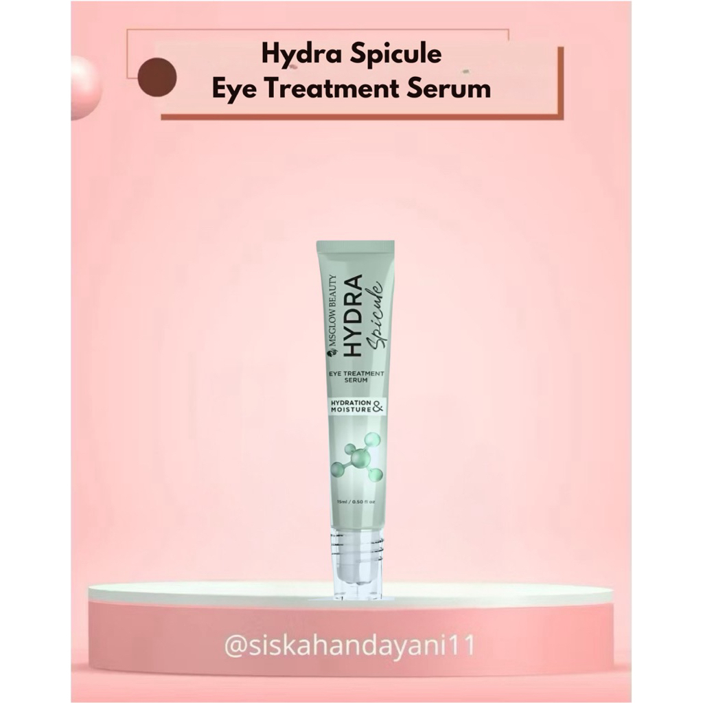 MS GLOW Hydra Spicule Eye Treatment Serum Untuk Mata Panda
