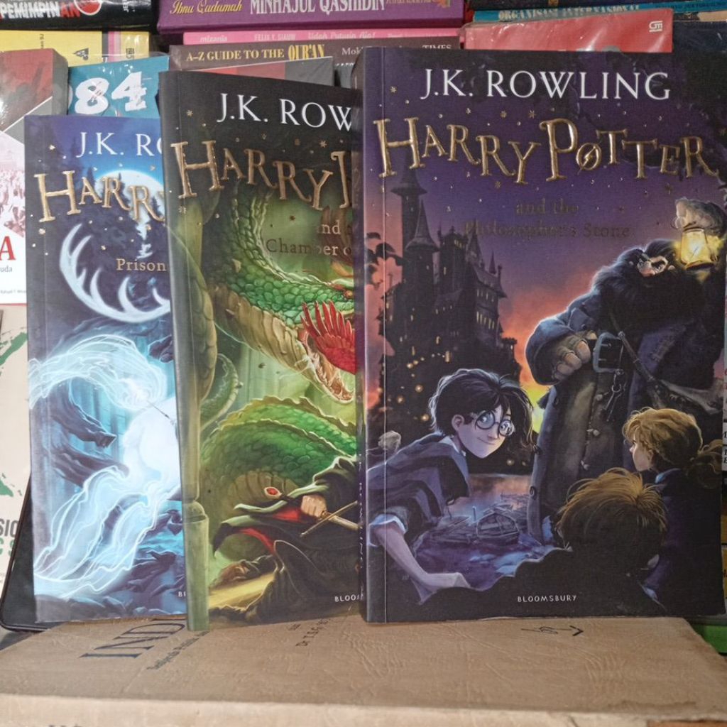 NOVEL HARRY POTTER VERSI INGGRIS ORIGINAL